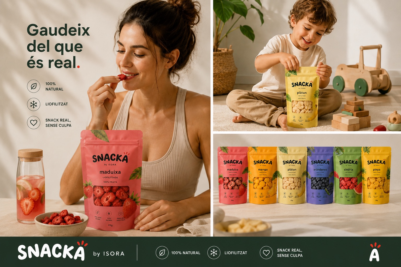 Familia Snacka - 7 sabores
